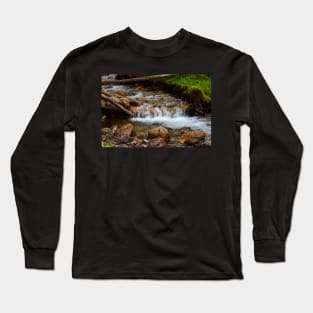Base of Silverton Falls. Long Sleeve T-Shirt
